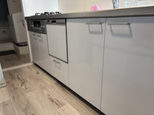 鳥取キッチン取付け隊 食洗機の無理やりリフォーム 施工後