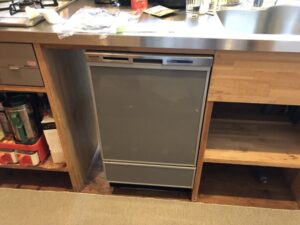 岩手キッチン取付け隊 食洗機の無理やりリフォーム 施工後