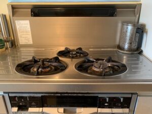 栃木キッチン取付け隊　TOTO特殊コンロの工事　施工前