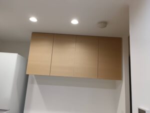 福島キッチン取付け隊 カップボードの取付け 施工後