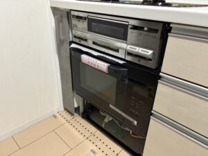 香川キッチン取付け隊　ガスオーブンを後付　施工後