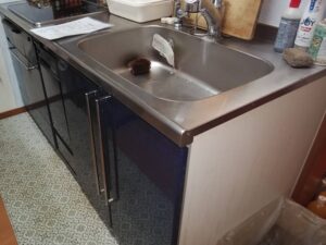 群馬キッチン取付け隊　キッチンまるごと取替リフォーム　施工前