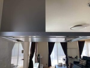 山梨キッチン取付け隊 サイドレンジフードの取替 施工後