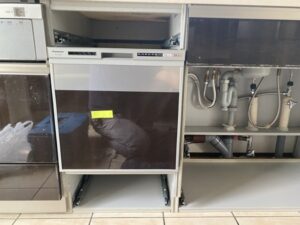 岐阜キッチン取付け隊　シンク下食洗機リフォーム　施工後