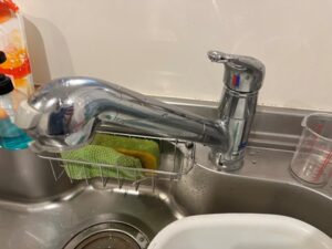 岡山キッチン取付け隊 タカギ浄水栓の工事 施工前