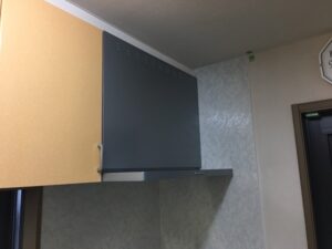 岐阜キッチン取付け隊　プロペラからシロッコファンへの取替　施工後