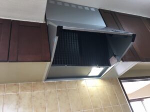岐阜キッチン取付け隊　マンションのレンジフードリフォーム　施工後 