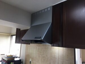 福井キッチン取付け隊 マンションのレンジフードリフォーム 施工後