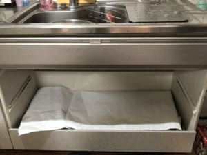 岐阜キッチン取付け隊　引き出しメンテナンス　施工前