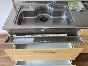 岡山キッチン取付け隊 引き出しメンテナンス 施工後