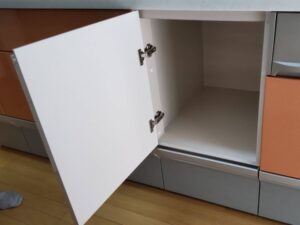 茨城キッチン取付け隊　機器を外して収納スペース化　施工後
