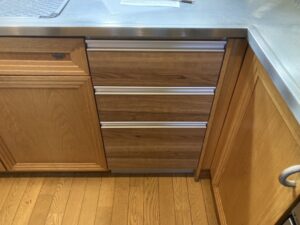 静岡キッチン取付け隊　機器を外して収納スペース化　施工後