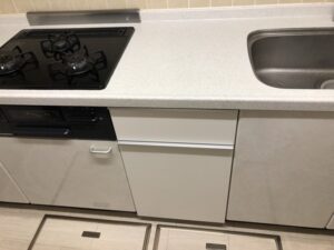 広島キッチン取付け隊　機器を外して収納スペース化　施工後