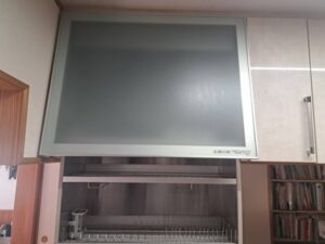 福島キッチン取付け隊 電動昇降乾燥機の工事