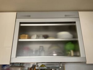 香川キッチン取付け隊　電動昇降乾燥機の工事　施工前