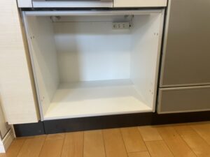 福井キッチン取付け隊 電気オーブンの取外し 施工後