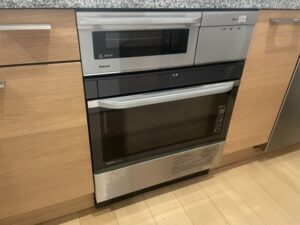岡山キッチン取付け隊 電気オーブンの取替 施工前