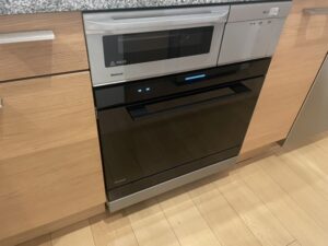 岡山キッチン取付け隊 電気オーブンの取替 施工前