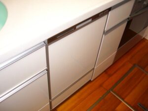 ビルトイン機器を再利用してコストダウン　食洗機再利用　施工後