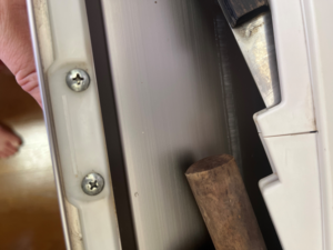 ミカド包丁フラップ収納が締まらない　『包丁フラップ』のツメが折れると・・