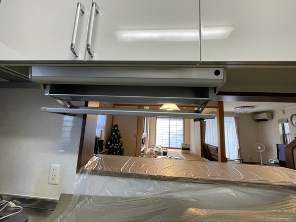 ミカド製『楽ラック』が上がらなくなった　『楽ラック』代替えアイテム　施工前