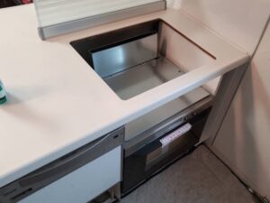 熊本キッチン取付け隊 ガスオーブンを後付 施工前