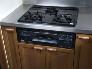 大分キッチン取付け隊 ガスオーブンを後付 施工前