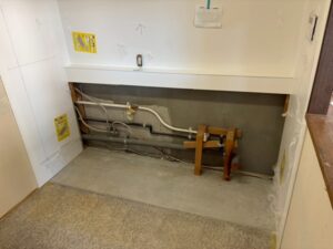 大分キッチン取付け隊 キッチンまるごと取替リフォーム 施工中