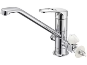 どうしてもキッチンへ食洗機がビルトインできない場合　キッチン水栓　一般地用　 三栄水栓製（SANEI）K87112ETJV-V2S　シングルワンホール分岐混合栓