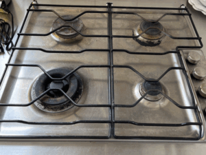 熊本キッチン取付け隊 グリルなしガスコンロの工事 施工前