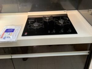 大分キッチン取付け隊 グリルなしガスコンロの工事 施工後