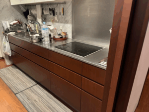 熊本キッチン取付け隊 グリルなしヒーターの工事 施工前