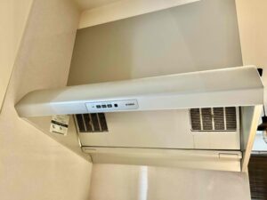 鹿児島キッチン取付け隊 ヤマハサイクロンフードの取替 施工前