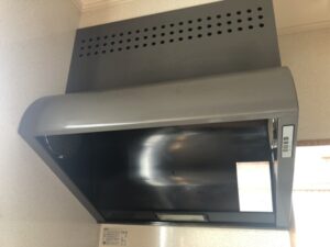 熊本キッチン取付け隊 ヤマハサイクロンフードの取替 施工前