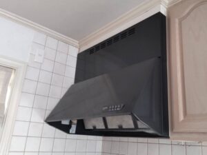 大分キッチン取付け隊 同時給排気フードの工事 施工前