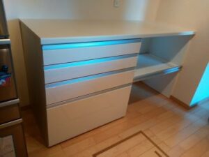 大分キッチン取付け隊 家電収納ユニットの取付け 施工後