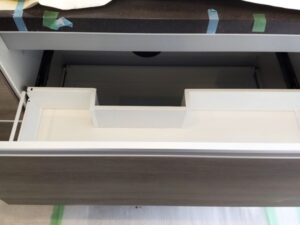 ディスポーザーにしてみる（後付）工事　引き出し加工