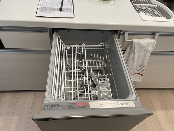 既存キッチンへの食洗機を後付け工事