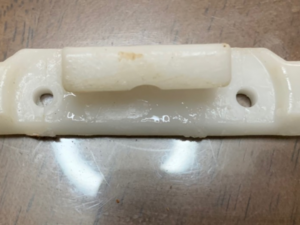 ミカド包丁フラップ収納が締まらない　樹脂製のツメの経年劣化