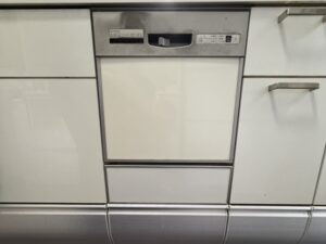 熊本キッチン取付け隊 浅型を深型食洗機に取替 施工前