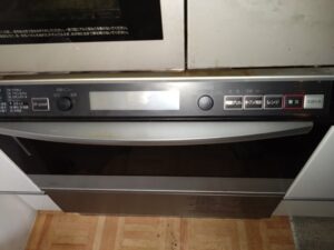 鹿児島キッチン取付け隊 電気オーブンの取替 施工前