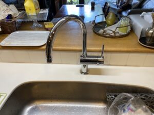 お手入れのしやすい『ストレートタイプ』　施工後