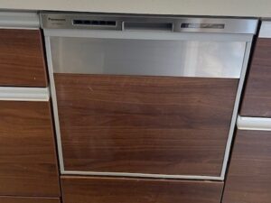 イナックス（INAX）キッチン　お気に入り食洗機パネルを再利用　施工後