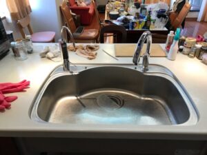 LIXIL（リクシル）水栓のナビッシュが人気　アルカリイオン整水器も同時に交換！　施工後