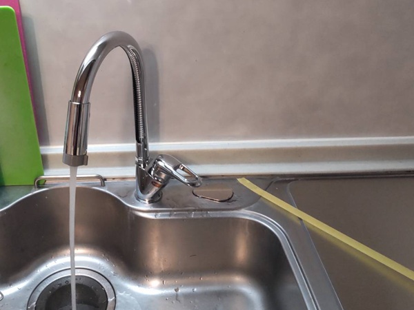 超二流を目指す！カクダイのキッチン水栓　カクダイ水栓への取替交換工事