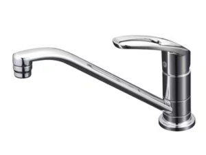 面白いほどたくさん選べる、KVKキッチン水栓　キッチン水栓　一般地用　 KVK製（KVK）KM5011UT　取付穴兼用型・流し台用シングルレバー式混合栓