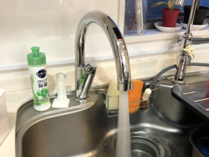 LIXIL（リクシル）水栓のナビッシュが人気　グローエのグースネックの見た目を残す　施工後