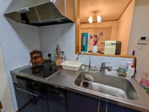 システムキッチン取替えリフォーム工事 施工前