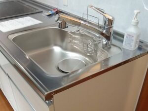 システムキッチン取替えリフォーム工事 施工後