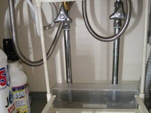 システムキッチン取替えリフォーム工事 設備確認